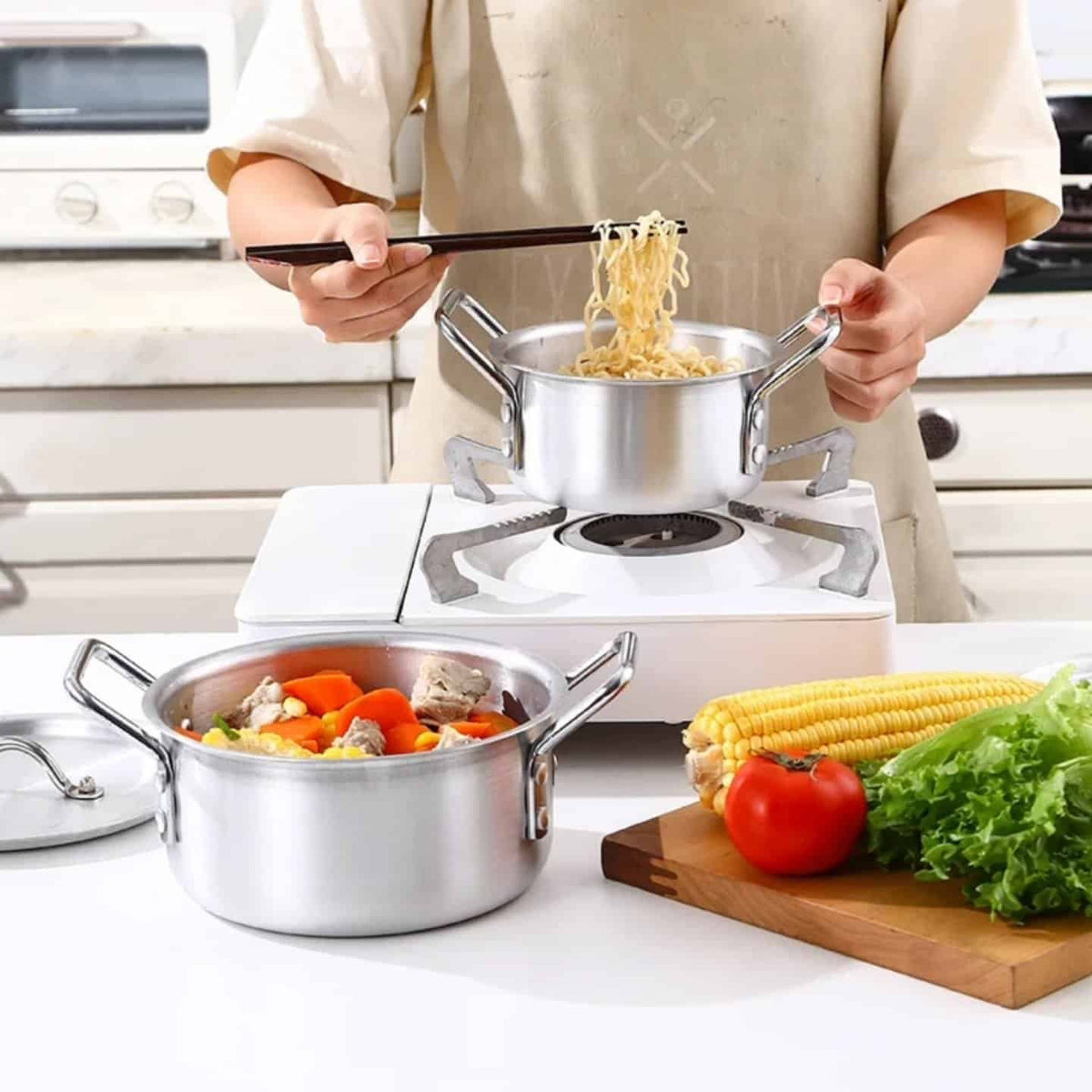 10pcs Aluminium Cookware Se
