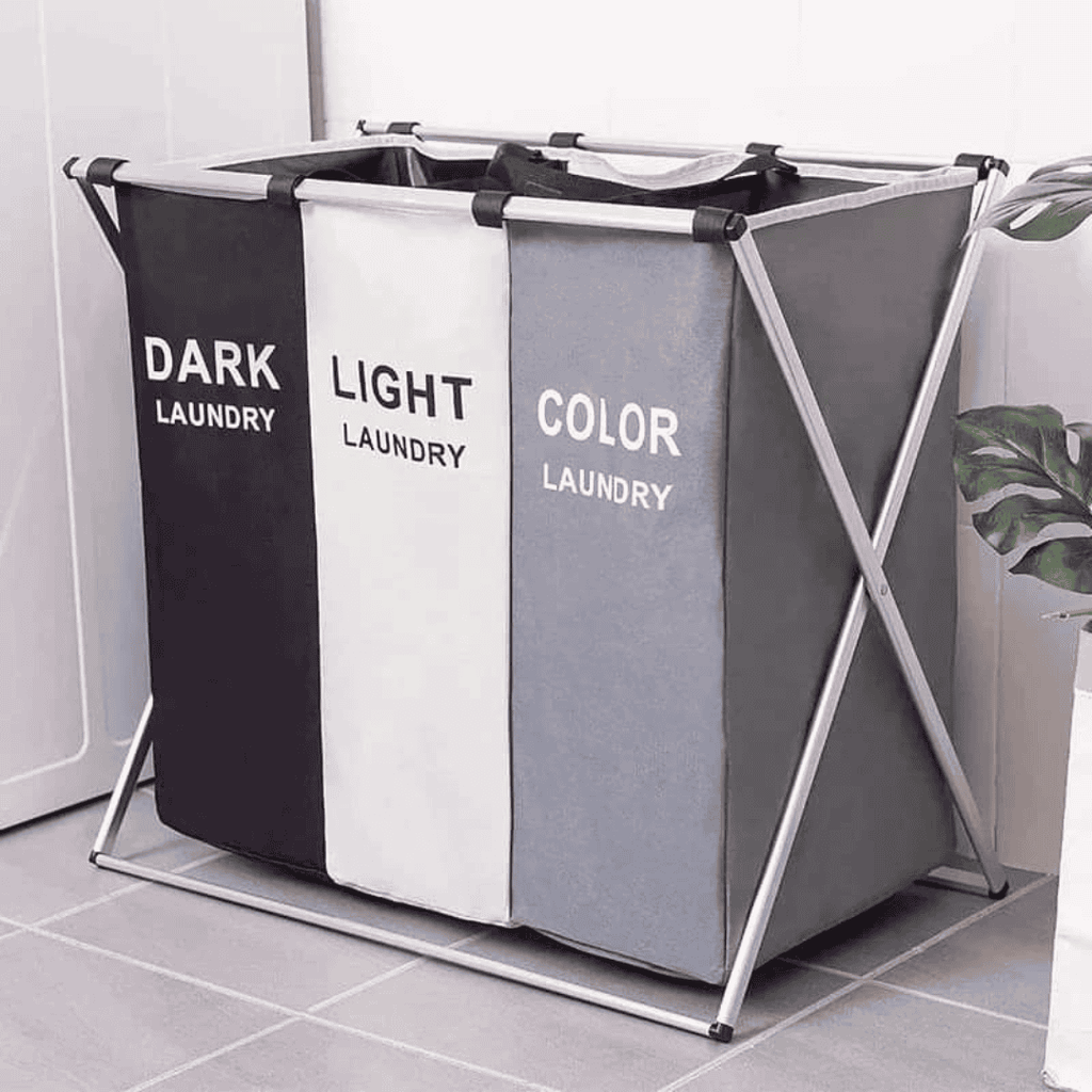 3 Grid Foldable Laundry Basket