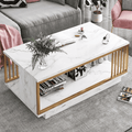 Marble Textured Coffee Table