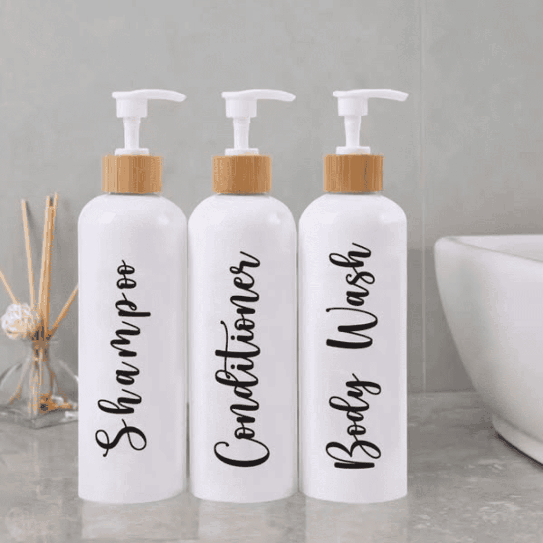 3 in 1 Shampoo Conditioner Body Wash Dispensers
