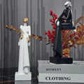 Art Resin Women Sitting Sculpture