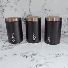 Sugar Tea and Coffee Canisters