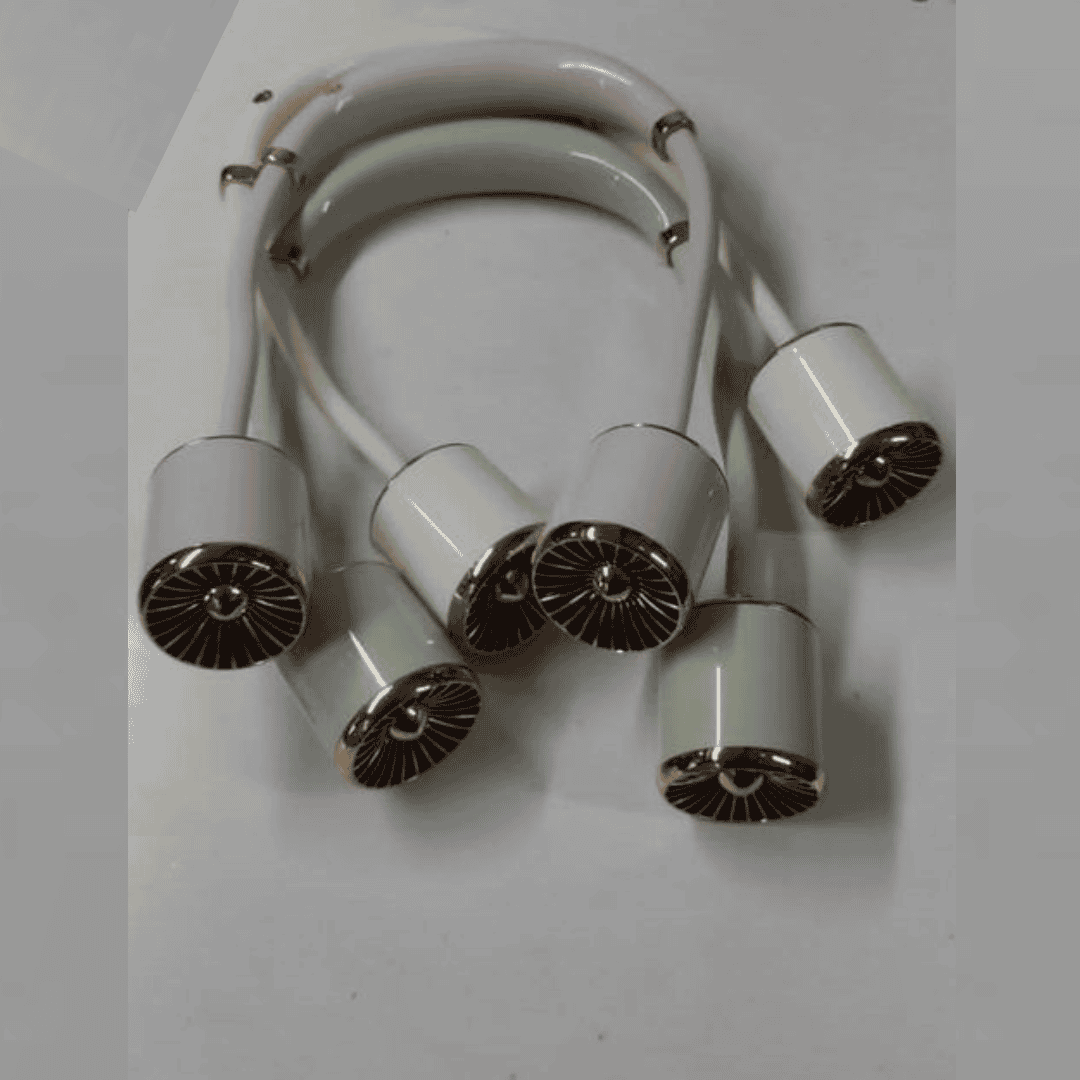 Travel Gold Hanging Neck Small Fan