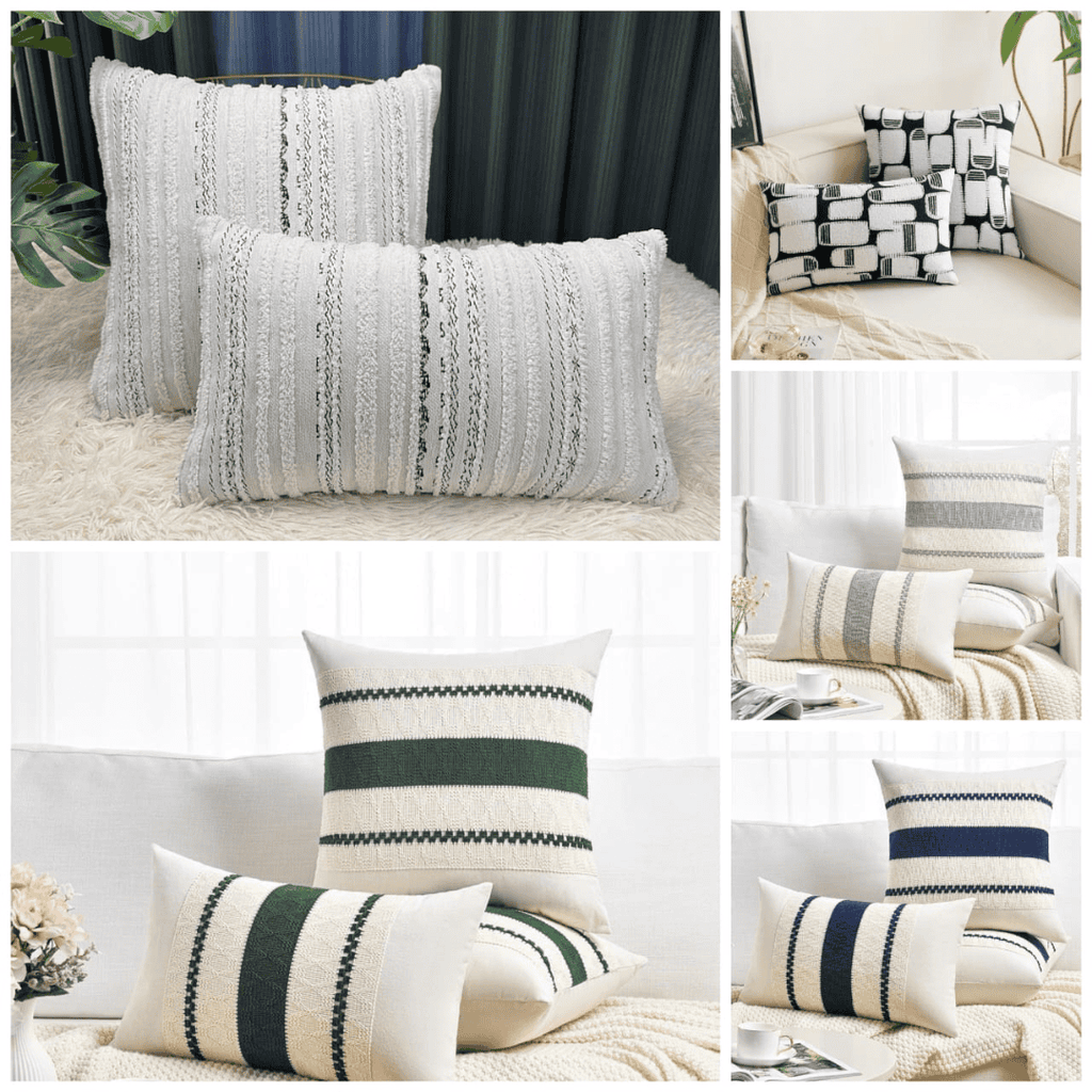 Decorative Pillow Case and Lumbar Pillow Case