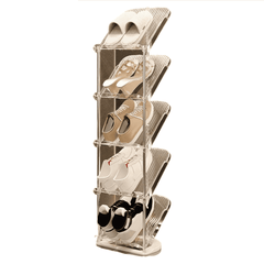 5-Tier Entryway Stackable Shoe Organizer