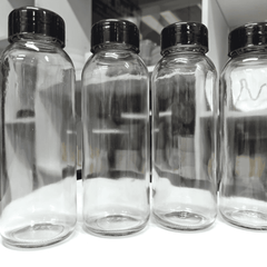 Reusable Glass Juice Bottles