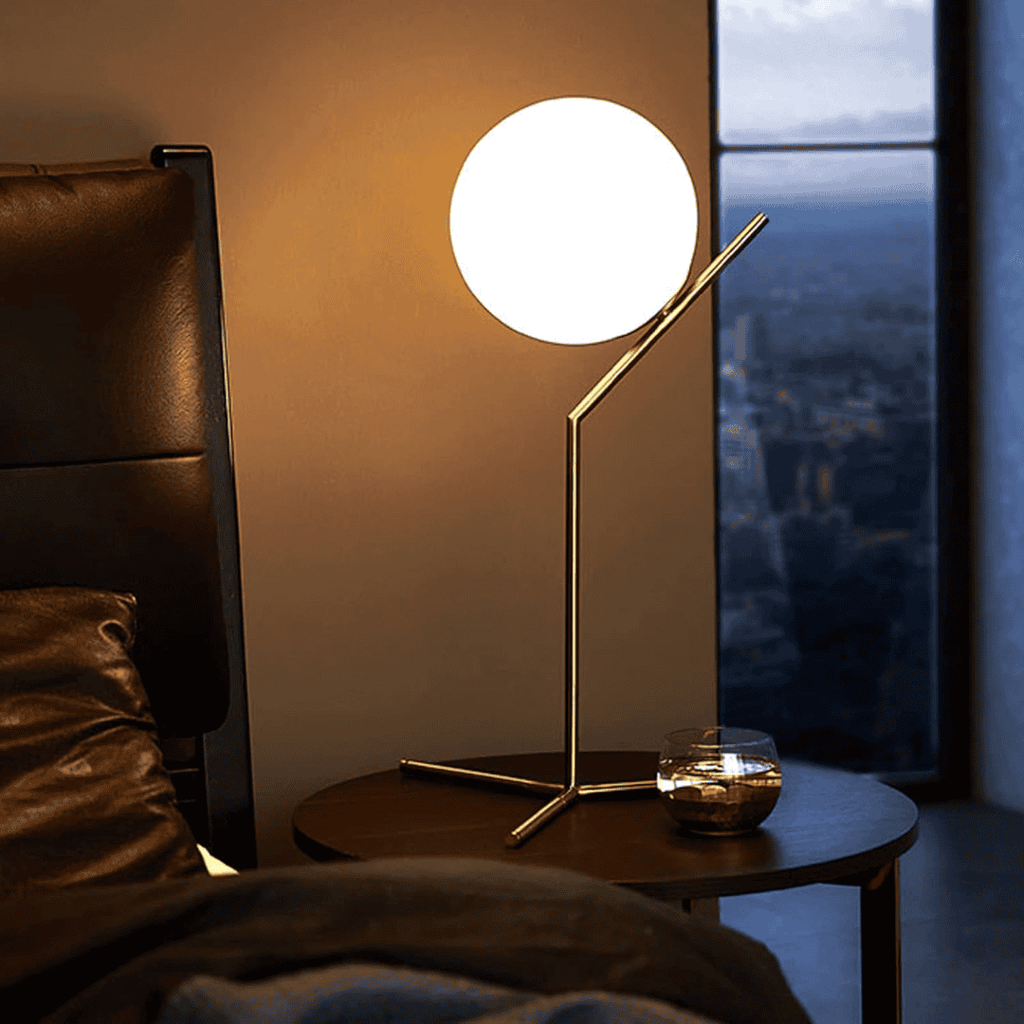 Ball Glass Table Lamp