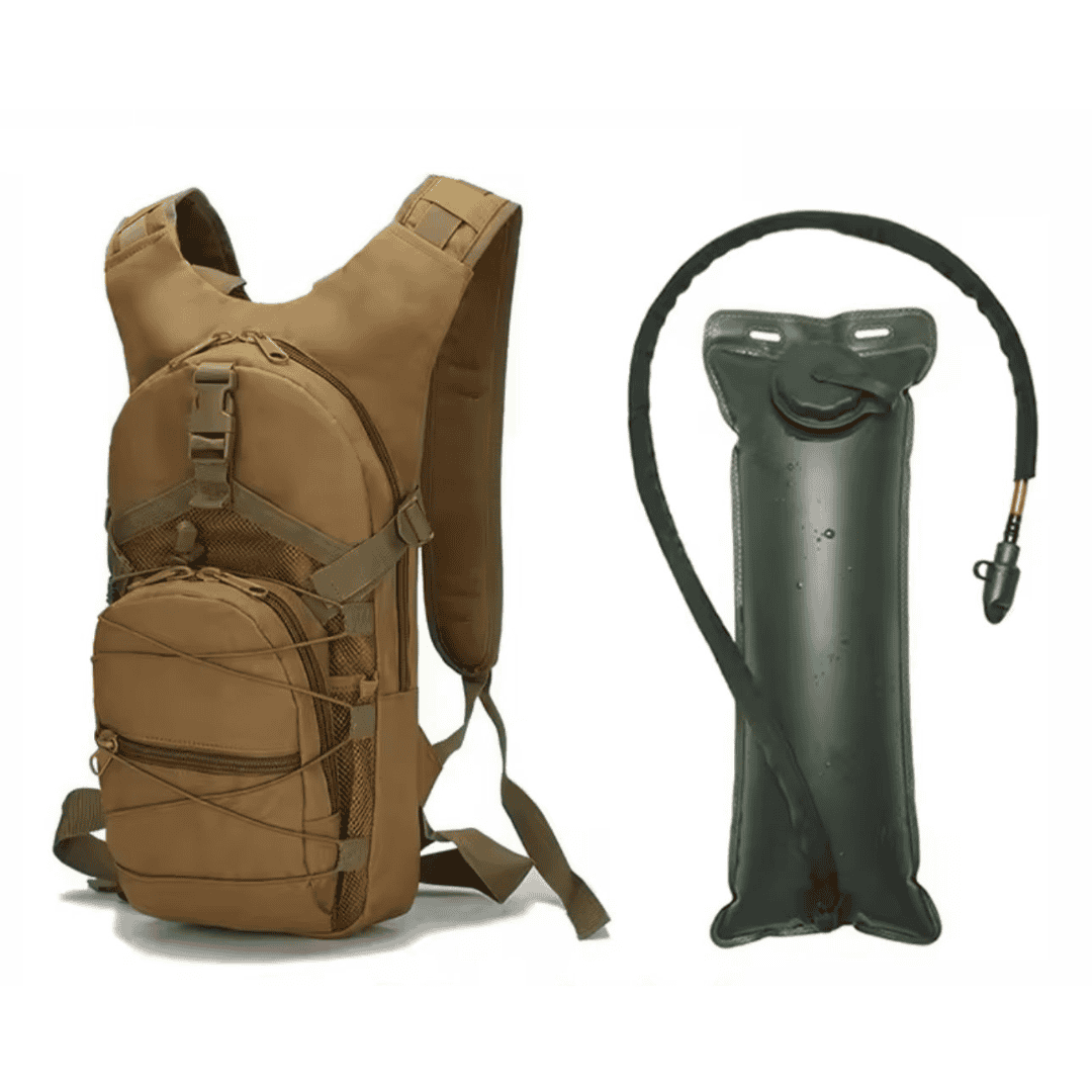 2-in-1 Hydration Backpack with 3L Insulated Water Bag
