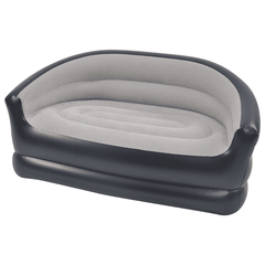 Inflatable 2-Seater Couch Blow-Up Air Sofa