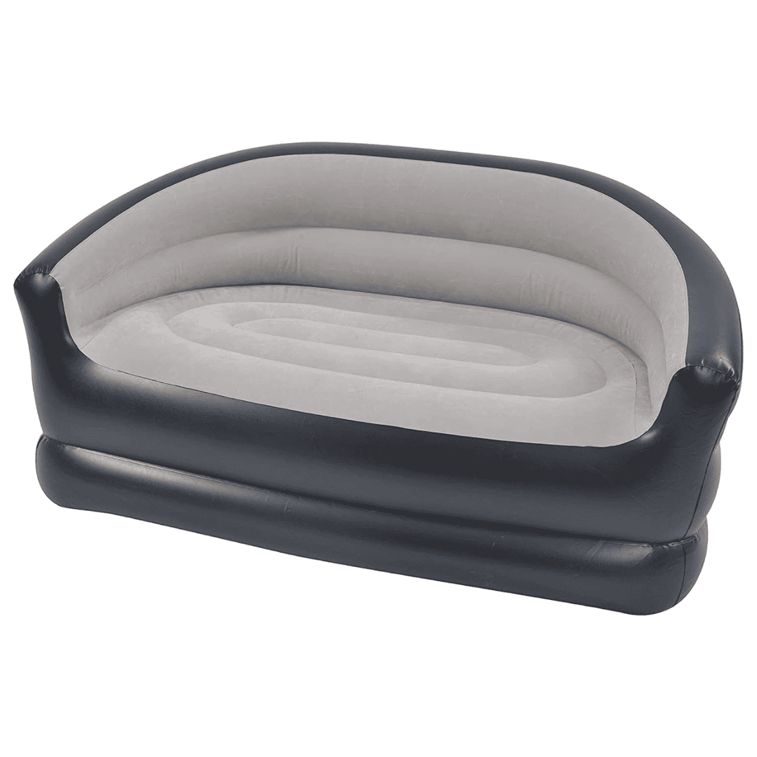 Inflatable 2-Seater Couch Blow-Up Air Sofa