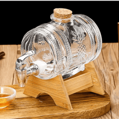 5L Wine Barrel Beverage Dispenser