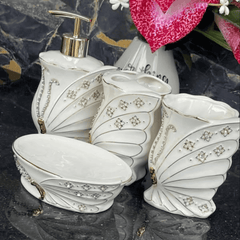 4 Pcs Bathroom Accessories Set