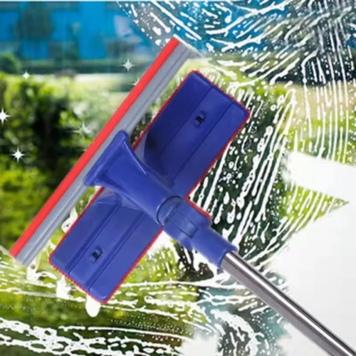 2-in-1 telescopic window cleaner