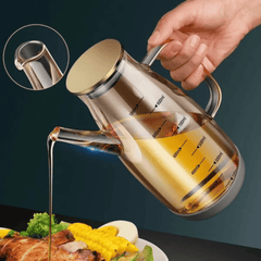 Borosilicate Glass Oil Bottle With Silicone Base