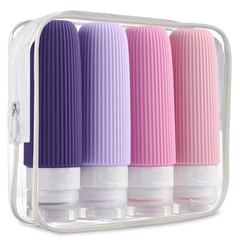100ml Silicone Squeeze Bottle / Travel Toiletry Cosmetic Bottle Set