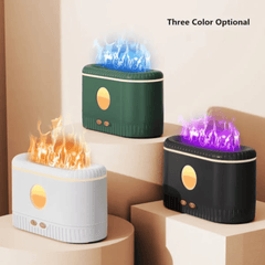 Ultrasonic Air Humidifier with Simulation Flame Lighting