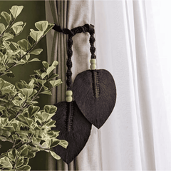 Leaf Curtains Tie with Straps