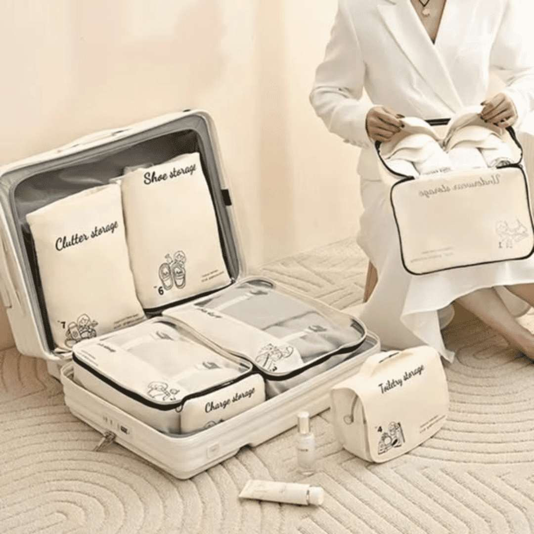 7Pcs Luggage Travel Organizers For Suitcase
