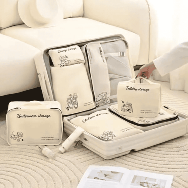 7Pcs Luggage Travel Organizers For Suitcase