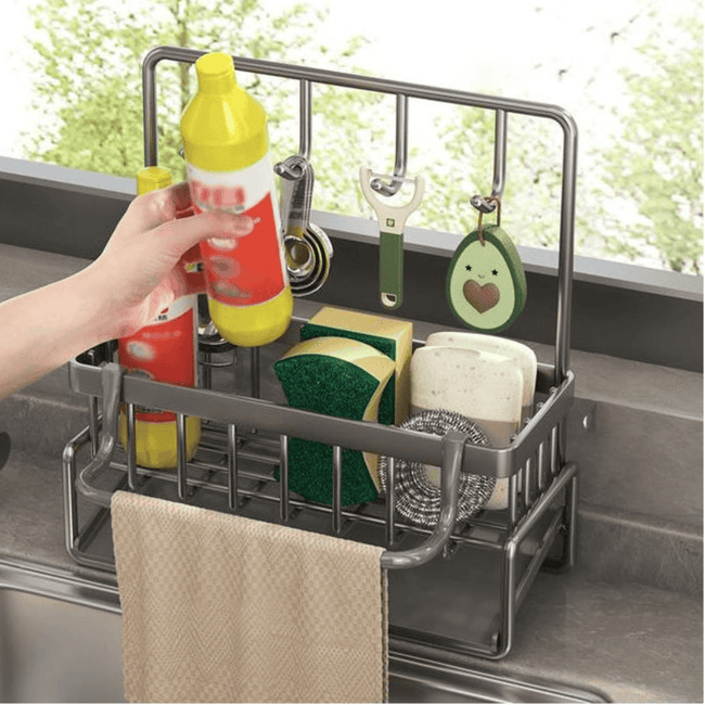 Wall-Mounted Sink Tidy