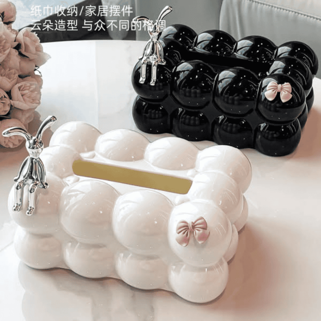 Bubble Tissue Box / Serviette Holder
