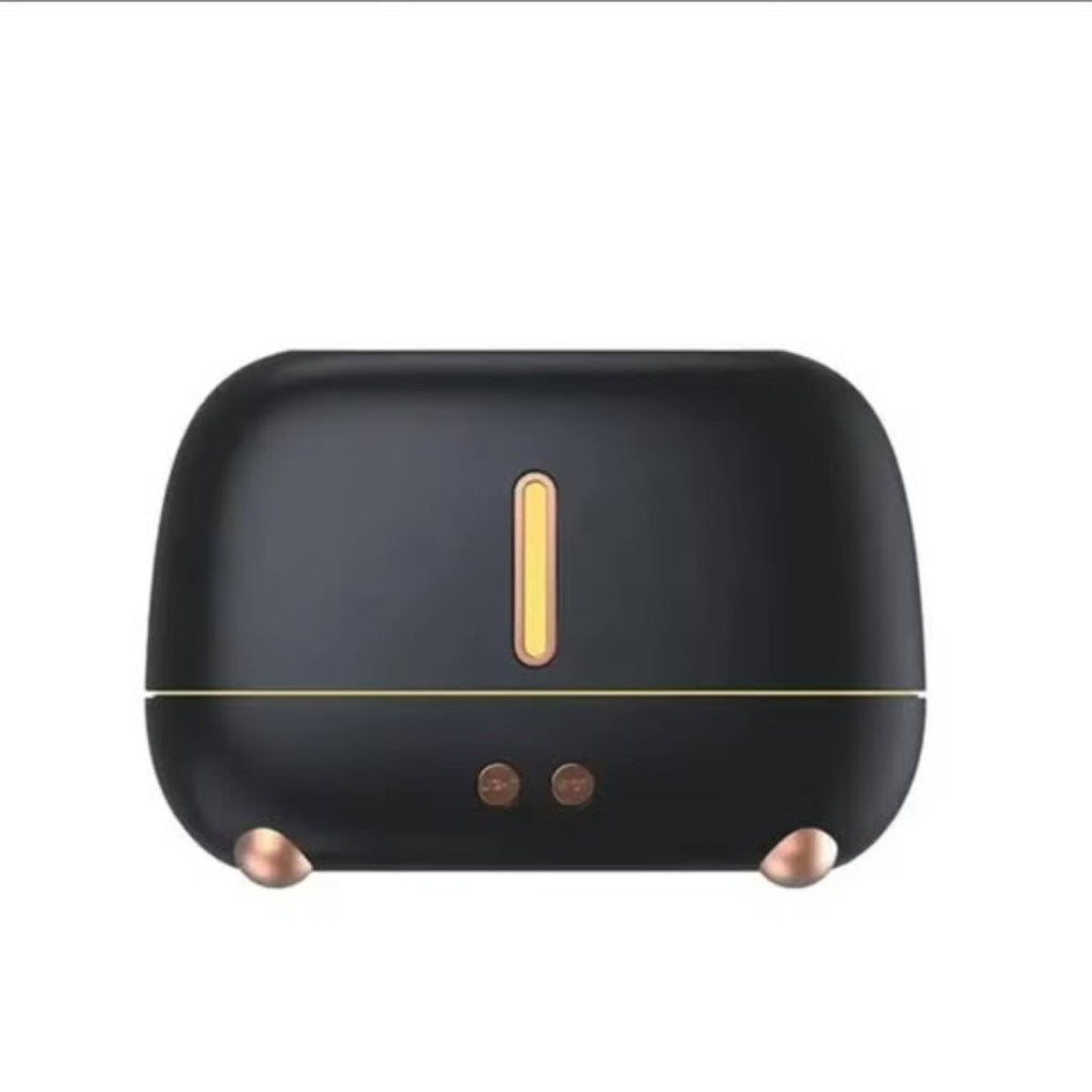 Portable Colorful Cool Mist USB LED Room Fire Flame Humidifier