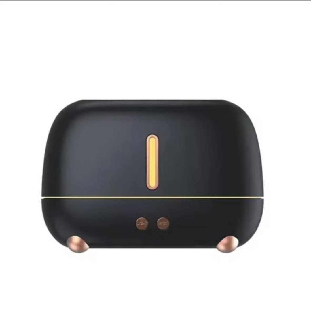 Portable Colorful Cool Mist USB LED Room Fire Flame Humidifier