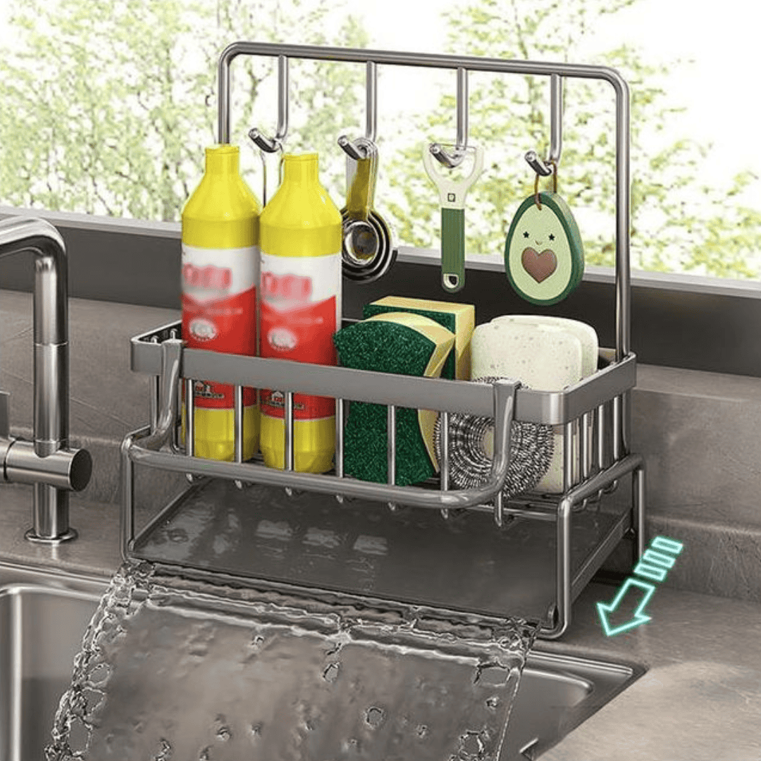 Wall-Mounted Sink Tidy