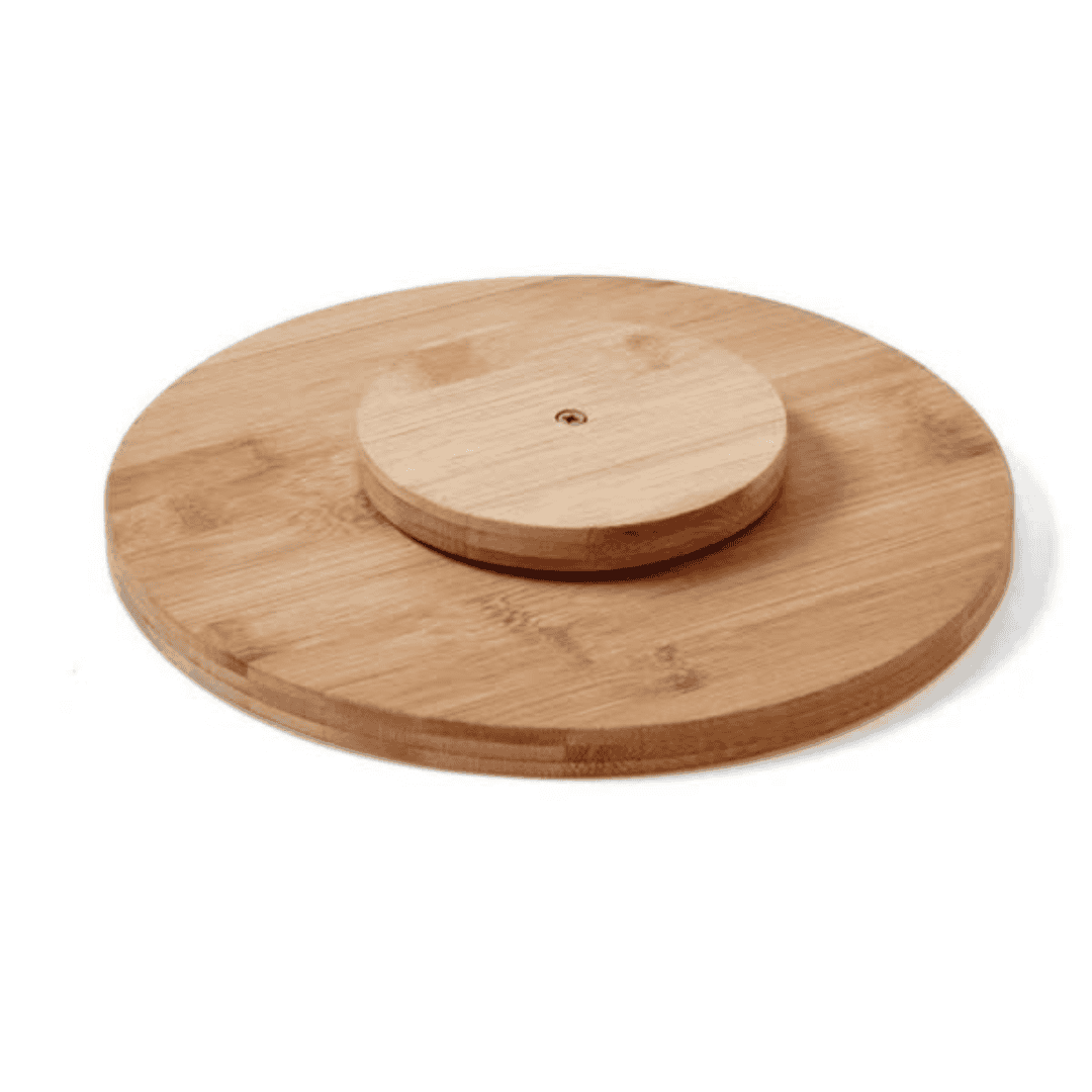 Bamboo Rotating Spice Rack