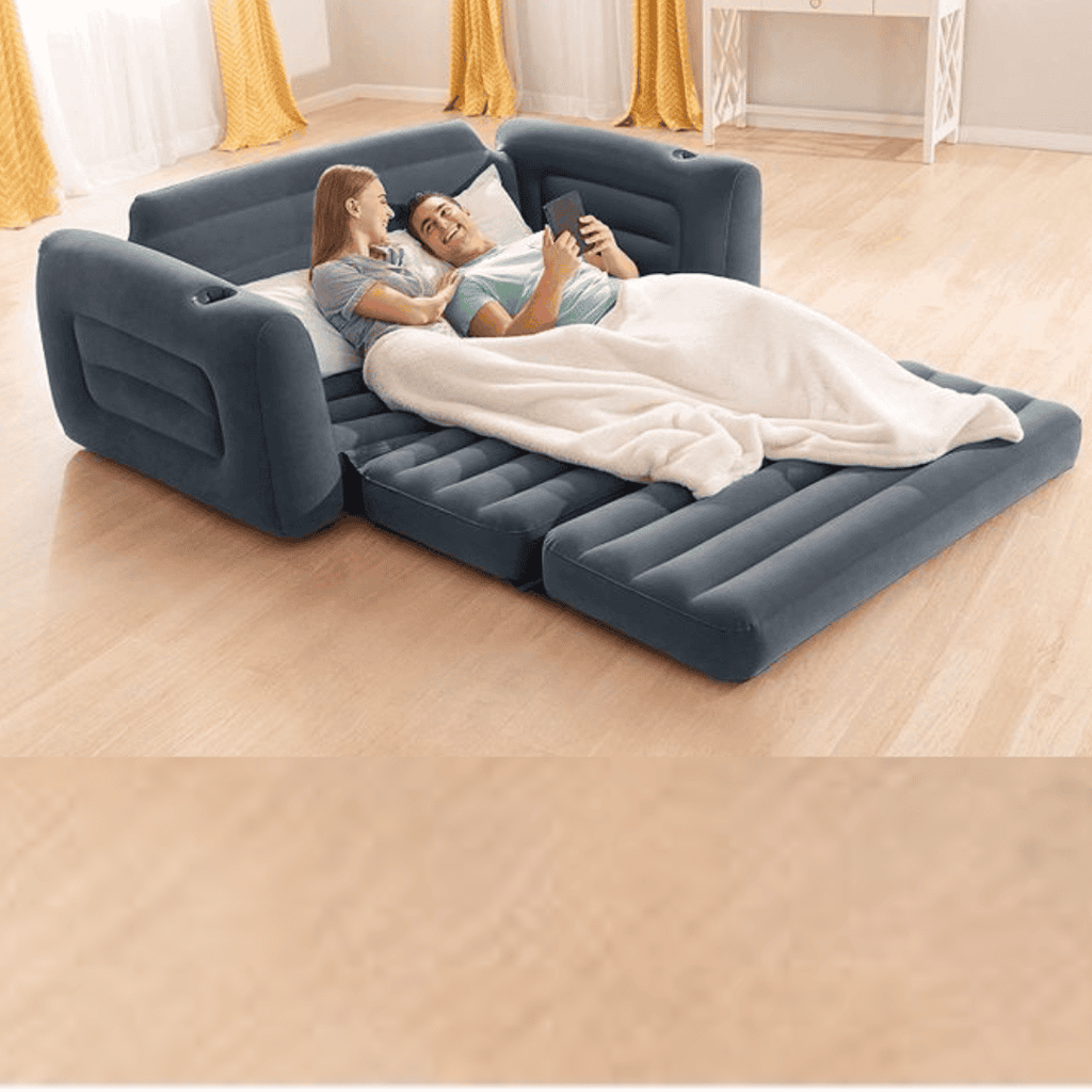 3 Seater Pull Out Sofa Bed with Electric Air Pump