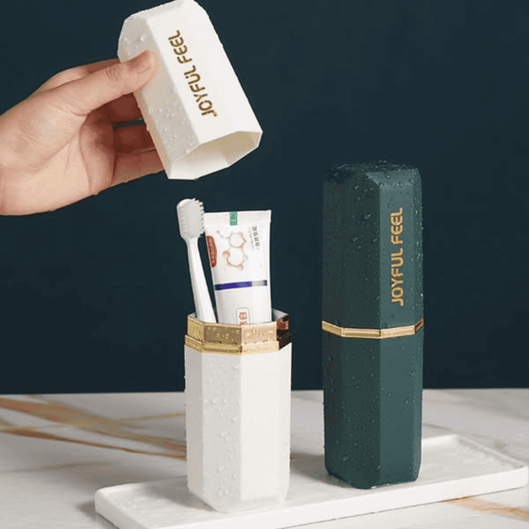 Portable Travelling Toothpaste/Toothbrush Holder