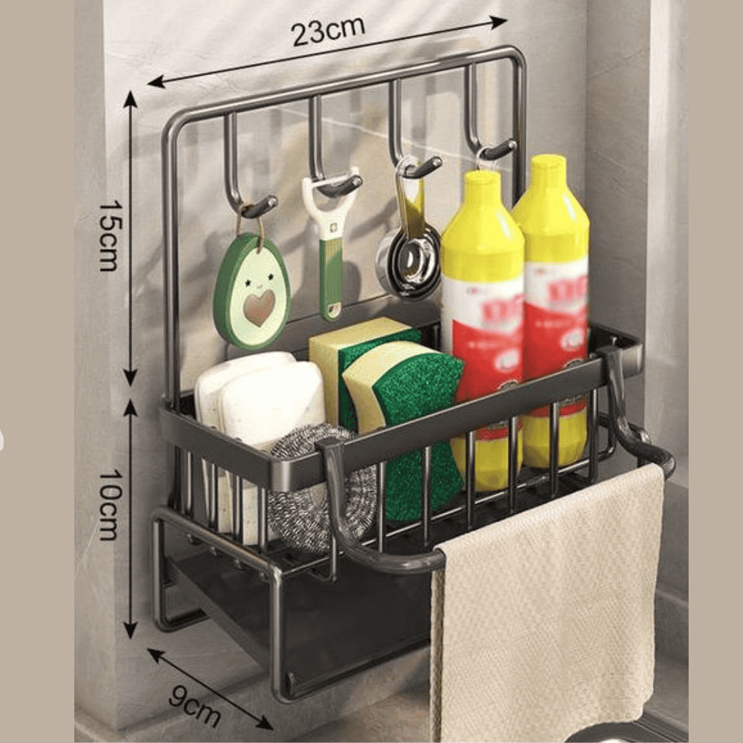 Wall-Mounted Sink Tidy