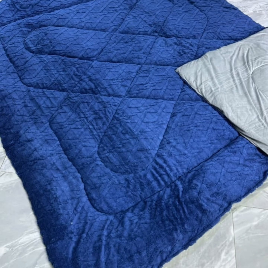 6*7 Heavy Sherpa Woolen Duvet Sets