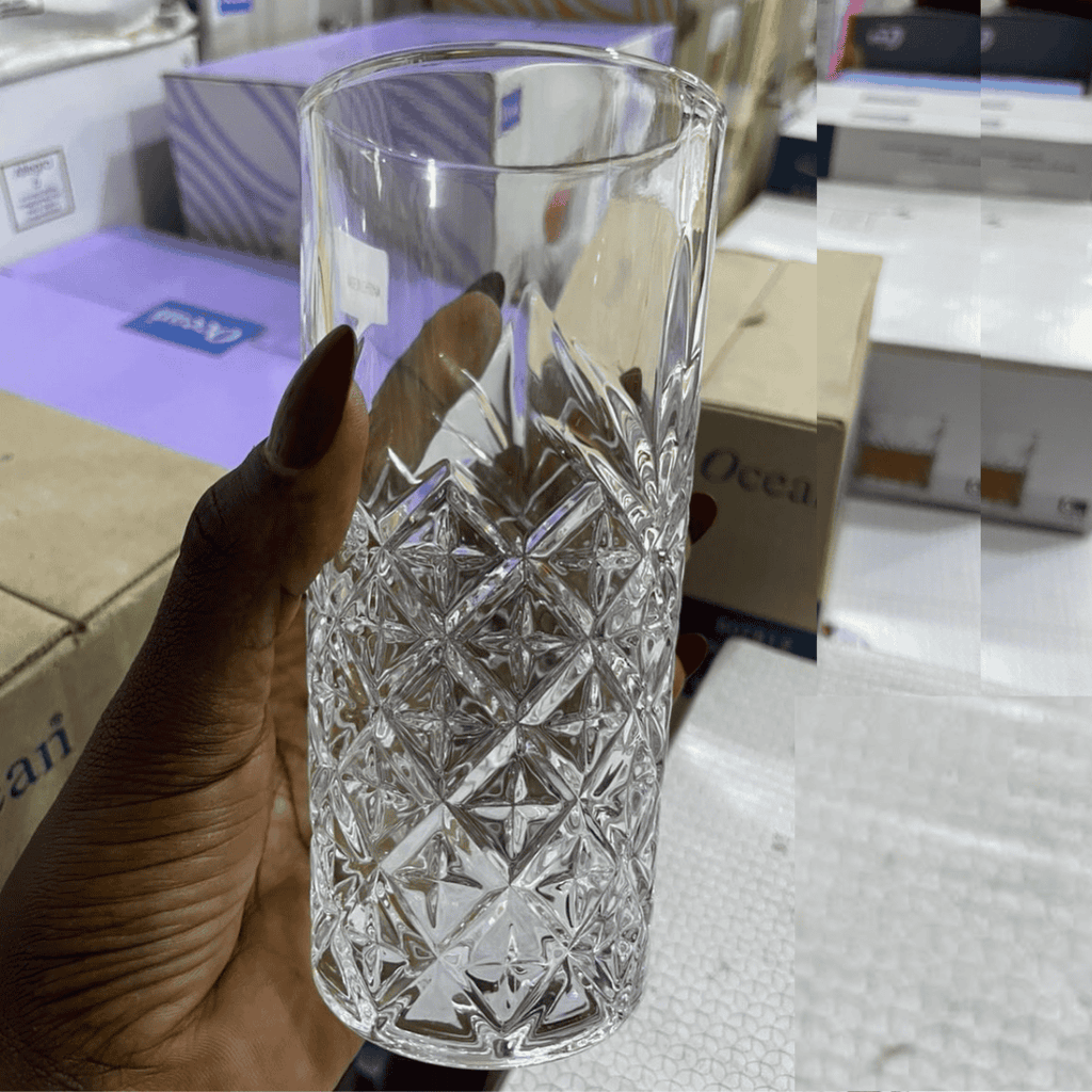 Set of 6 High Quality Long Glasses