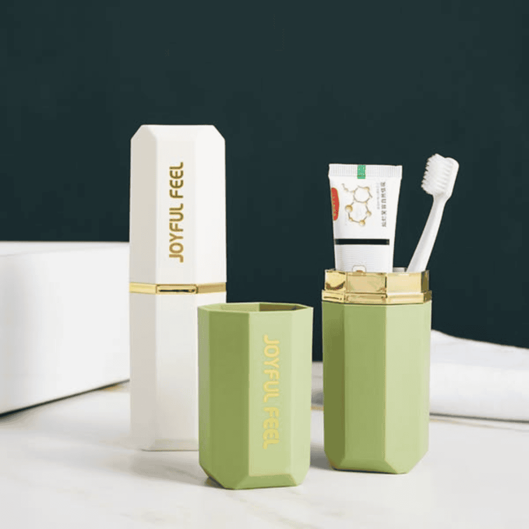 Portable Travelling Toothpaste/Toothbrush Holder