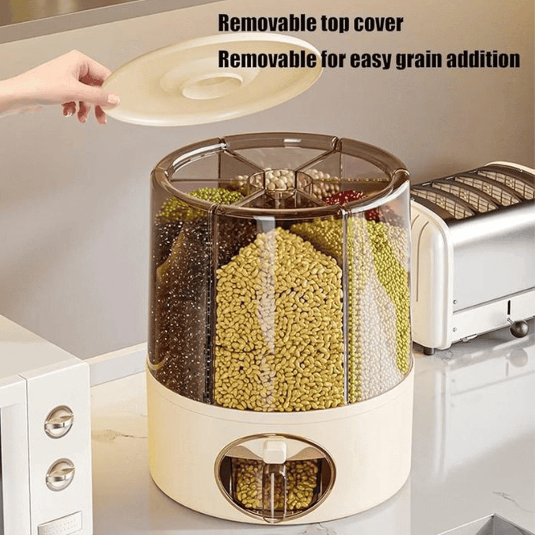 6 Compartment Cereal Dispenser