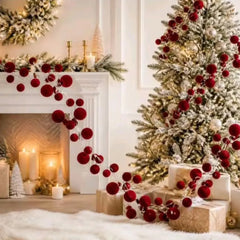 1.8M Christmas Ball Vine String