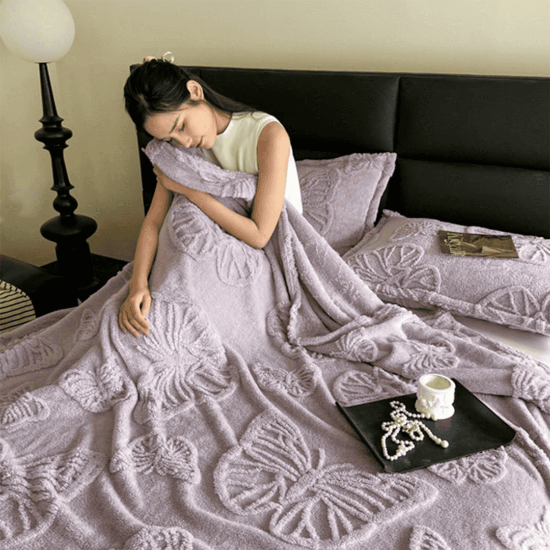 Velvet Quilt / Throw Blanket