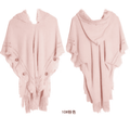 Women Knitted Hooded Shawl