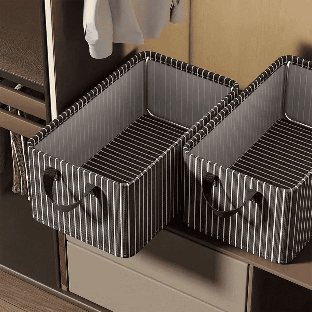 Collapsible Clothing Organizer Sturdy Storage Solution for Closet or Drawer