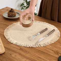 6pcs Set Woven Table Placemats