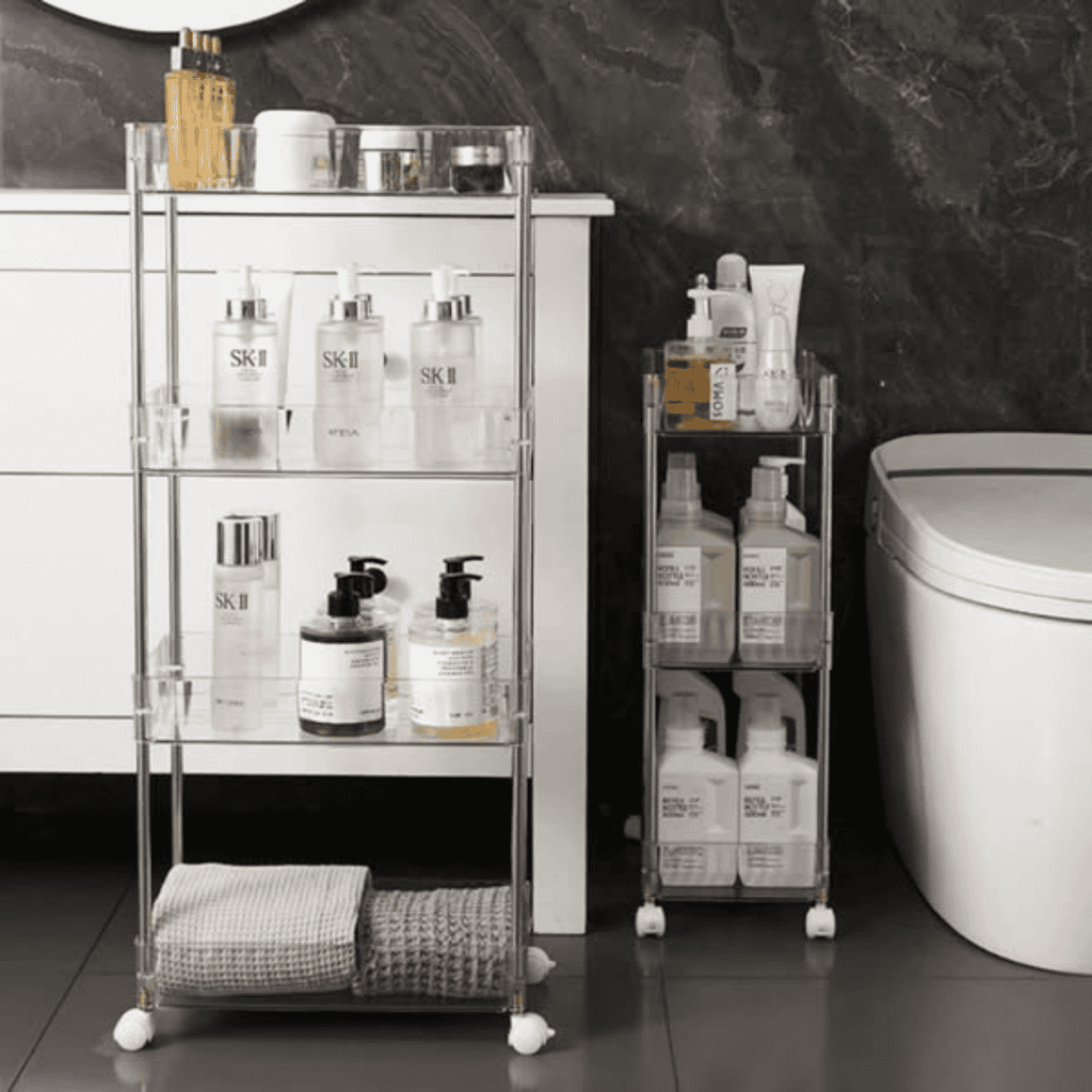 4-Layer Multipurpose Rolling Storage Rack