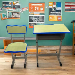 Adjustable Kids Study Desk and Chair Set