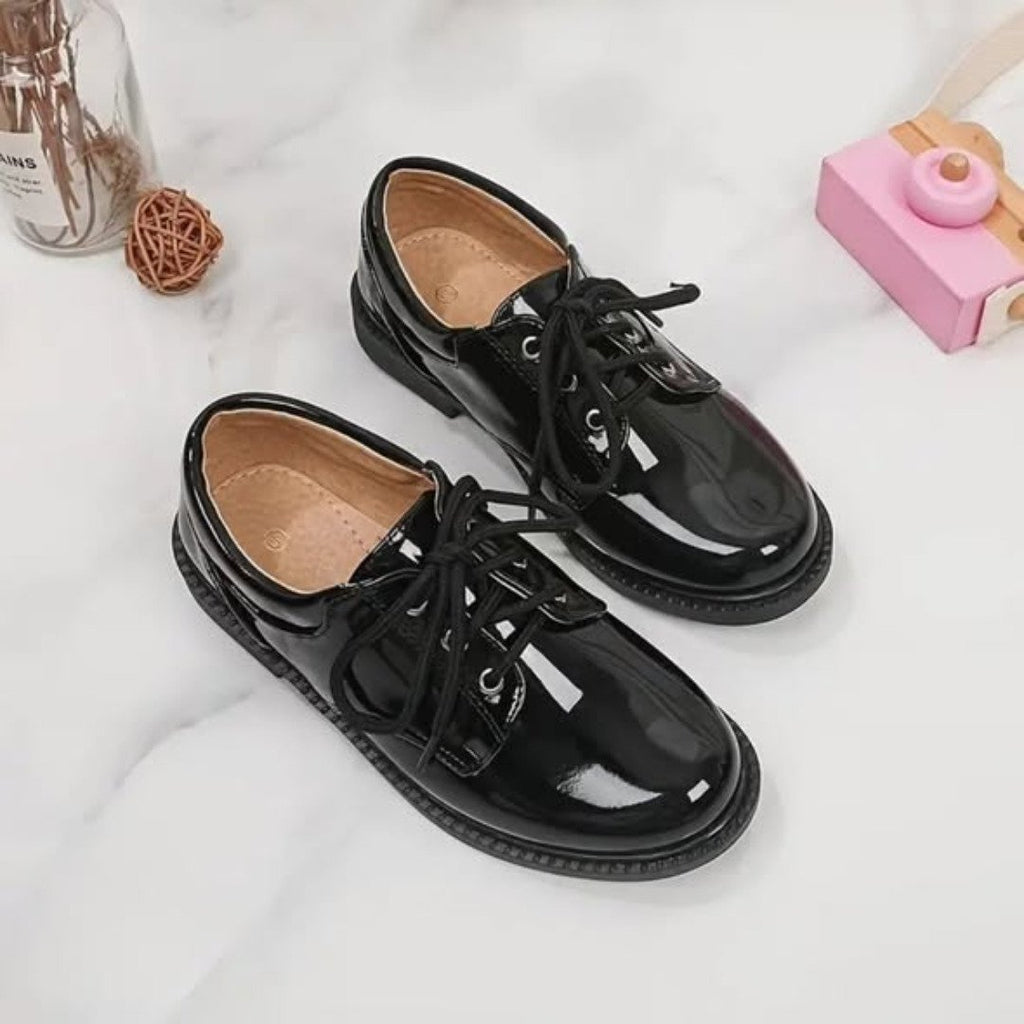 Black Patent Leather School Shoes