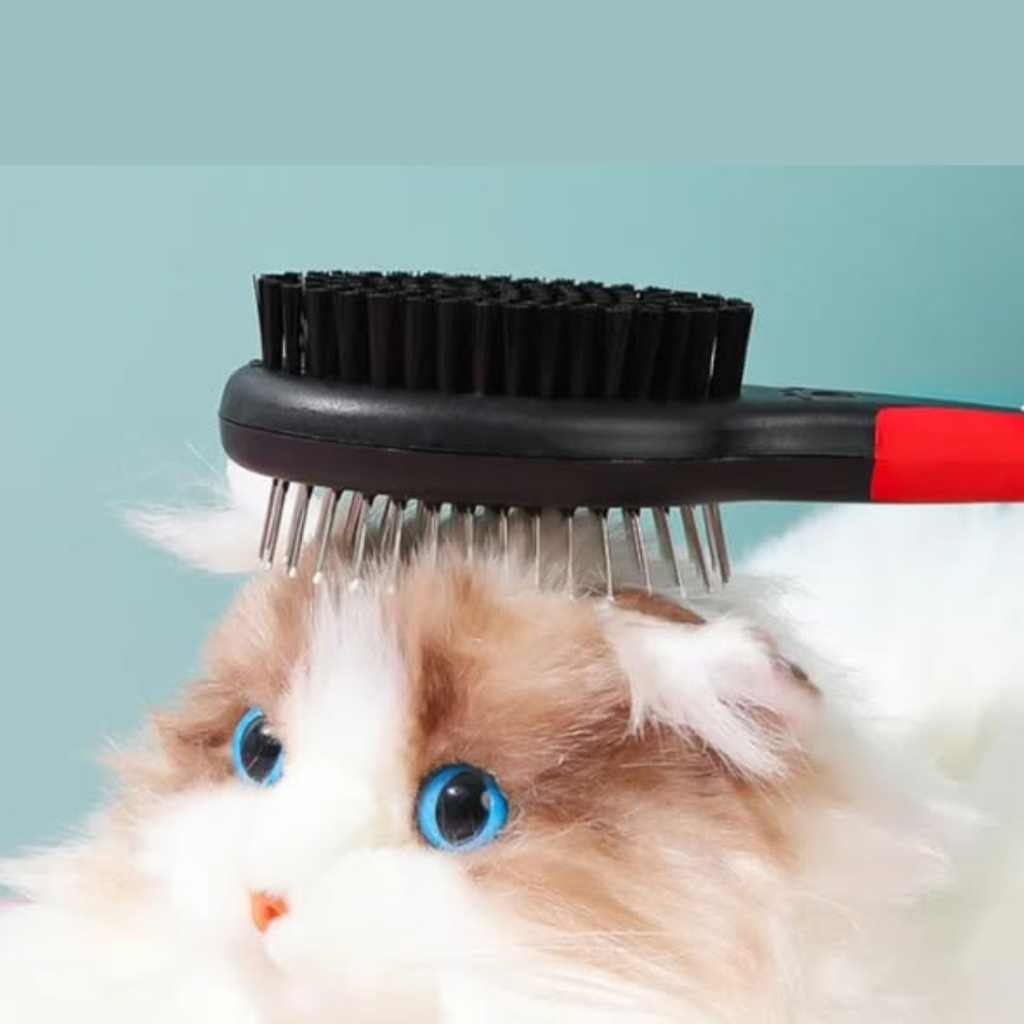 2 in 1 Cat and Dog Grooming Brush