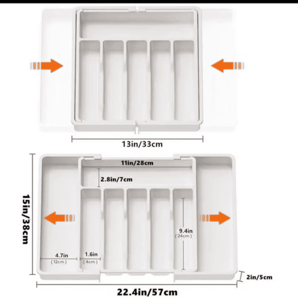 Expandable Cutlery Drawer Organizer