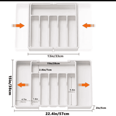 Expandable Cutlery Drawer Organizer