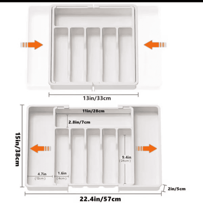 Expandable Cutlery Drawer Organizer