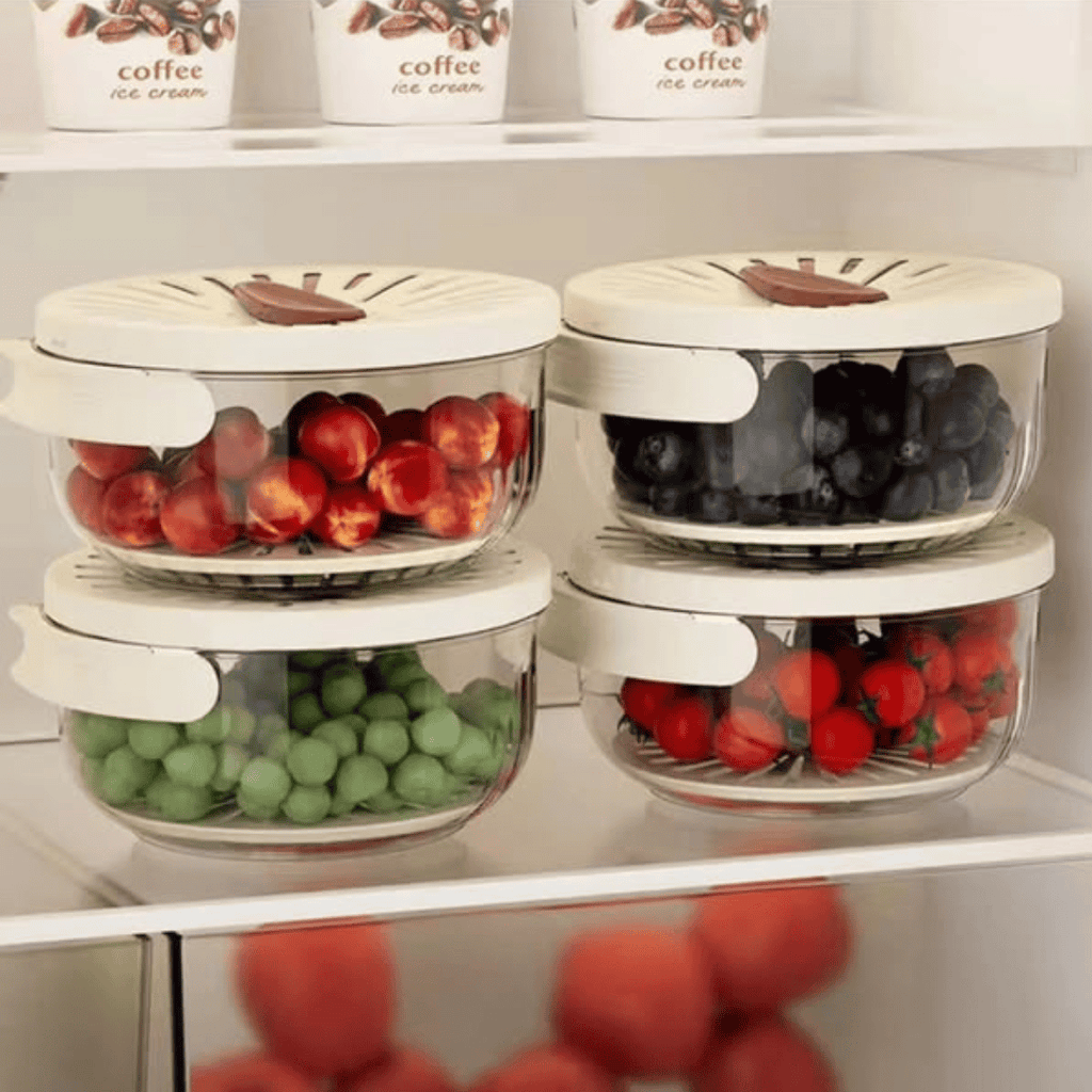 Multi-functional Food Storage/ Fruits/Vegetable Drainer