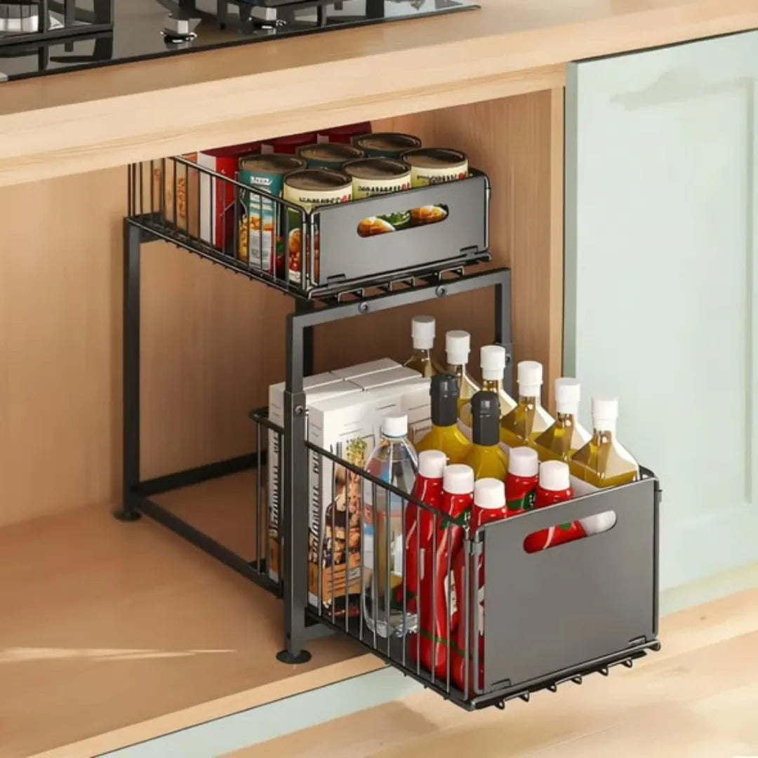 2-Tier Under-sink / Cabinet Organizer
